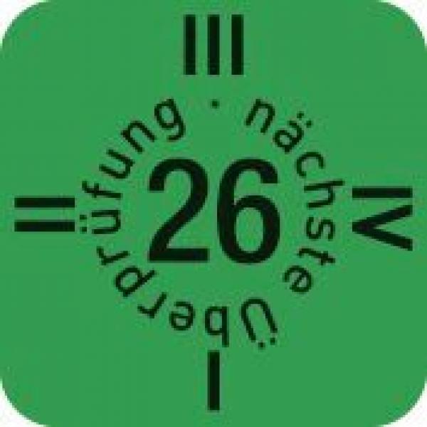 The image shows a green square with a central symbol. Around it are the words "Verification" and "next" as well as the number "26". There are several vertical lines arranged.