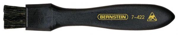 The image displays a black brush with a flat, wide handle and fine bristles. On the handle, "BERNSTEIN 7-422" is written in yellow font. The brush appears sturdy and functional.