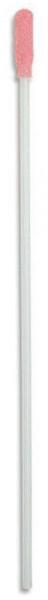 The image shows a long, slender pencil with a pink eraser tip on top. The shaft is light and smooth, without any noticeable patterns.