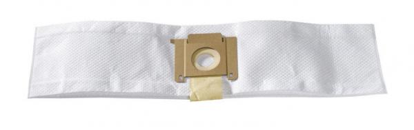 The image shows a medical aid: A white, textured pad with a central, round hole. It is secured with an adhesive strip.