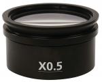 Preview: The image displays a black lens with a diameter of about 7 cm. On the front, it is labeled 