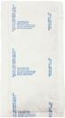 Preview: The image shows a simple, white packaging with blue lettering and indications of a desiccant content. The overall shape is rectangular and flat.