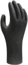 Preview: Das Bild zeigt einen schwarzen, mehrfingerigen Handschuh. Er hat die Form einer menschlichen Hand mit sichtbaren Fingern und einer leicht gewölbten Handfläche.