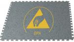 Preview: The image shows a gray mat with a yellow symbol. In the center, there is a triangle depicting a hand and a foot. Below it, 
