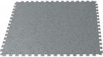 Preview: The image shows a square, gray mat with a textured surface and jagged edges, which are designed for easy connection with other mats. It is durable and versatile.