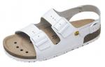 2505.101.00 - Sandal with heel strap ESD white