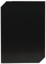 Preview: The picture shows a black area with a slightly rounded top left corner. The surface appears smooth and even, without any discernible details or patterns.