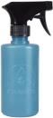 Preview: The image shows a blue spray bottle with a black spray head. The bottle has a round shape and is made of plastic. A logo in a light color is visible on the bottle.