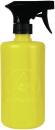 Preview: The image shows a yellow spray bottle with a black spray head. The bottle has a round shape and a slightly frosted design, on which the logo of a manufacturer is visible.