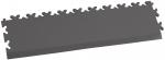 Preview: The image shows a rectangular, gray floor mat with a jagged edge. The surface is smooth, and the mat has a certain thickness, suitable for exercises or play mats.