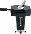 Preview: The image shows a black tool. It has a hexagonal shape with a round joint and a lever. Below is a screw used for mounting. Ideal for precise assembly work.