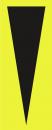 Preview: The image displays a large, black arrow pointing downward on a bright yellow background. The arrow has a sharp shape and occupies the center of the image.