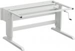 101.49015-ESD - ESD work table frame Concept / crank adjustment 600 x 1000 mm