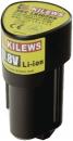 Preview: The image displays a black battery with a round top and yellow labeling. The label includes details about the voltage (10.8V) and Li-ion technology. The battery has a conical shape.