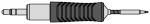 Preview: The image shows a cylindrical object with a round, ribbed handle in the middle. At one end there is a pointed, elongated connection; the other end has a slightly different, flatter shape.