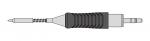 Preview: The image shows a graphic pen with an elongated, ribbed grip area and a fine tip. It has a connector at the end for interacting with devices.
