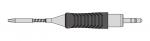 Preview: The image shows a screwdriver with an ergonomically shaped handle in the middle, which is grooved. At one end, there is a special blade, and at the other, a short pin.