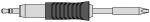 Preview: The image shows a screwdriver with a round, grippy handle and a narrow, pointed blade. The blade has a special shape for driving screws.