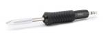 Preview: The image shows a soldering iron with a black, non-slip grip. The tip is made of metal and has a sharp, conical shape. The iron is suitable for precise soldering.