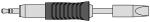 Preview: The image shows a technical plug with a slim, cylindrical body. The front part is rounded, while the rear area has a rubberized, grooved surface that provides better grip.