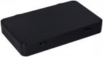 Preview: The image shows a rectangular box in black. It has a flat surface and rounded edges. The box has no visible openings or handles. It appears simple and functional.