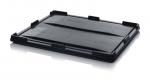 Preview: The image displays a black, rectangular tray with slightly raised edges and non-slip surfaces. It has a smooth texture and is sturdy. Ideal for various applications.