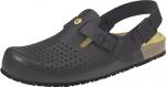 AB-4045 - Clog NATURE with heel strap, perforated