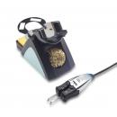 Preview: The image shows an electric sharpener with a compact, sturdy body. On the top, there is an opening for inserting the pencil, next to the sharpener a power cord.