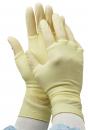 1000.555 - Latex cleanroom gloves textured fingertips, ecru