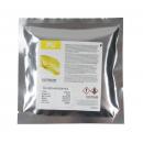 Preview: The image shows a silver packaging with a yellow label. On the label, it says 