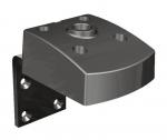 Preview: The image shows a gray bracket with a curved top and several holes. It has a black mounting surface with additional holes for attachment.