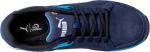 Preview: The shoe is dark blue with black laces. On the side, there is a blue accent and the Puma logo in white. The insole provides additional comfort.