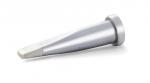 Preview: The image shows a conical, metallic drill bit. It tapers to a point at one end, while the other end has a wide base. The surface is shiny and silver.
