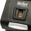 Preview: The image shows a black pen with the ?Weller? logo. At the top, there is an opening from which small metal tips are visible, and below that, a silver button.