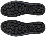 Preview: The image shows two black shoe soles with many small, round protrusions. The soles are symmetrically arranged and feature a continuous, flexible design.