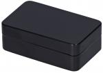 Preview: The image shows a rectangular, black box with smooth surfaces and rounded corners. It has a lid that fits onto the bottom. The box looks elegant and simple.