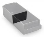 Preview: It is a rectangular, transparent container with a black back wall. The container has an open top and a smooth, straight shape. Ideal for storing items.