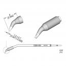 Preview: The image displays technical drawings of a nozzle-shaped attachment with various views. The attachment has a narrow opening and is marked with dimensions in millimeters.