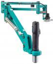 Preview: The image shows a blue, mechanical arm with a handle and a tool at the end. The arm has multiple joints and a powerful connection for use.