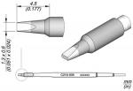 Preview: The image displays technical drawings of a tool, including a side and top view. It features a pointed shape with dimensions provided in mm.