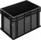 Preview: WEZ Eurobehälter ESD 600 x 400 x 412 mm, flacher Boden