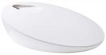 Preview: The image shows an oval, white object with a slightly curved shape. It has a small opening at the top, which may represent a function or an access point.