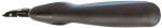 Preview: Das Bild zeigt einen schwarzen Stift mit einem blauen Akzent an der Oberseite. Der Stift hat eine ergonomische Form, die gut in der Hand liegt. Die Spitze sieht fein und präzise aus.