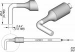 Preview: The image shows a technical drawing of a bent pipe with a diameter of 4.2 mm. There are various views, including a detailed view. Dimensions are provided.