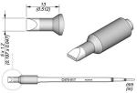 Preview: The image shows a technical drawing of a cylindrical object with a rounded tip. There are measurements for diameter and length. The surface appears smooth and plastic.