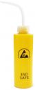 Preview: The image shows a yellow bottle with a long, upward curved spout. On the front, there is a black symbol featuring a hand gesture and the text 