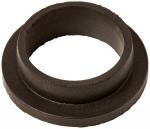 Preview: The image shows a ring-shaped metal body that is hollow inside. The surface is rough and matte, the material appears sturdy and heavy. It has a slightly thicker edge.