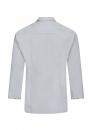 Preview: The image shows a light blue shirt with long sleeves. The back is plain, featuring a classic collar and buttons on the sleeves. It appears elegant and modern.