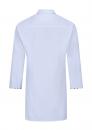 Preview: The image shows a long-sleeved, light blue shirt from the back. It has a classic collar and three buttons on the sleeves. The surface appears smooth and solid-colored.