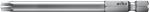 Preview: The image shows a silver screwdriver bit with a flat end. It has an elongated shape and a textured grip edge with the inscription 
